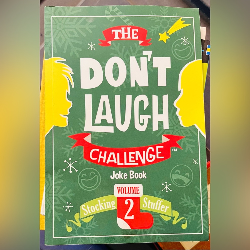 Dont Laugh challenge book of jokes
